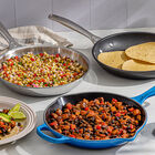 Set of 3 Mixed Material Skillets